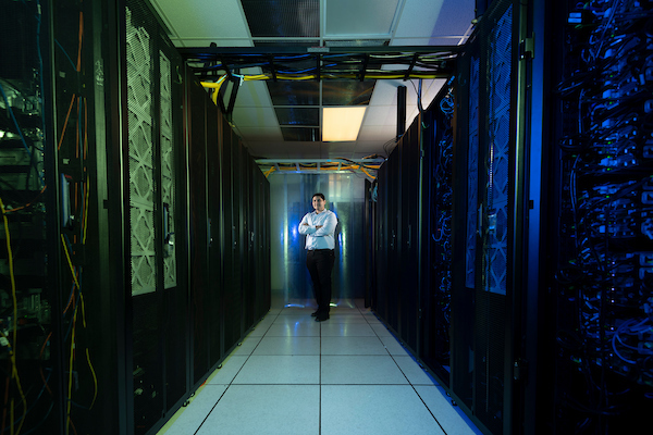 The Foundry computer room